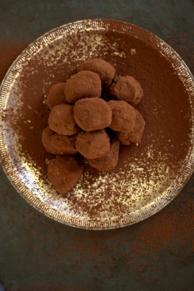 Truffes tout Chocolat pour Noel