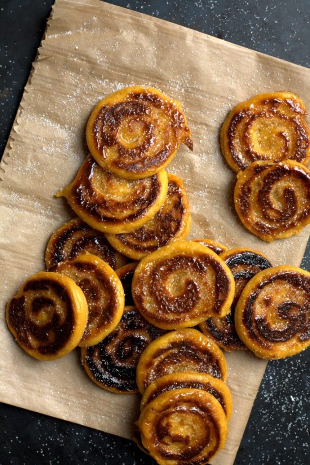 Tourbillon de pâte à choux à la patate douce de Philippe CONTICINI