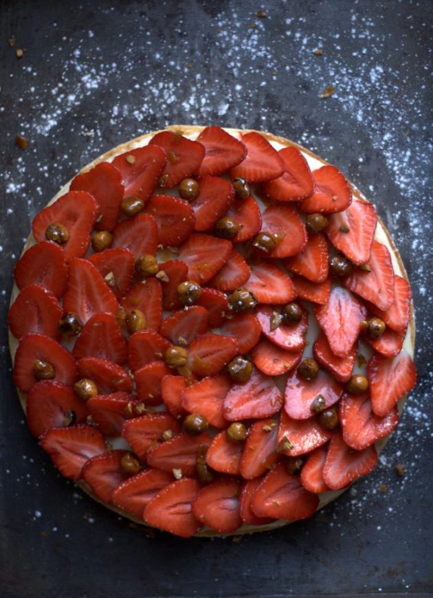 Tarte aux Fraises Fraîches