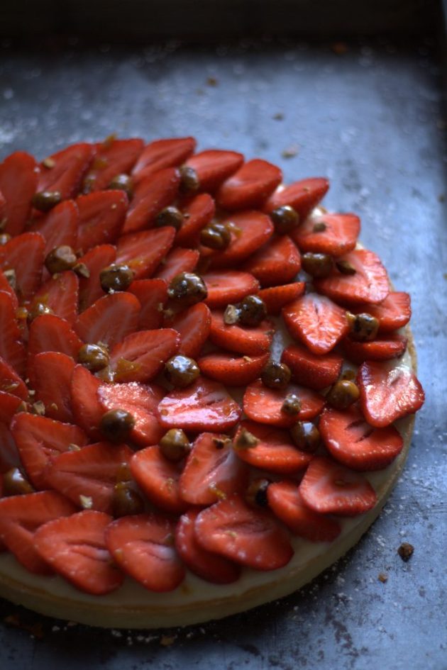 Tarte aux Fraises Fraîches