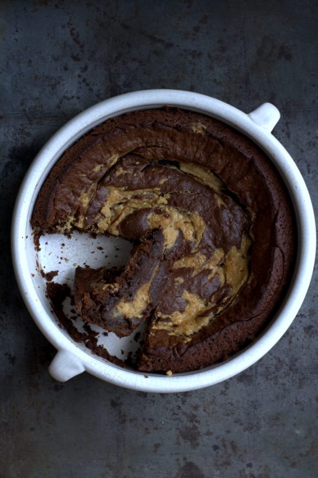 Brownies Chocolat Noir Beurre de cacahuètes