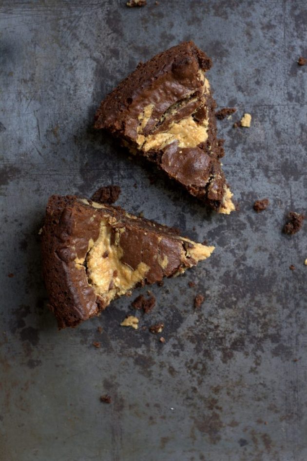 Brownies Chocolat Noir Beurre de cacahuètes